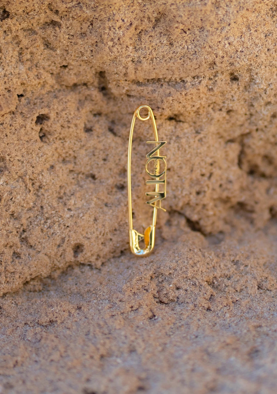 GOLD ALLON safety pin