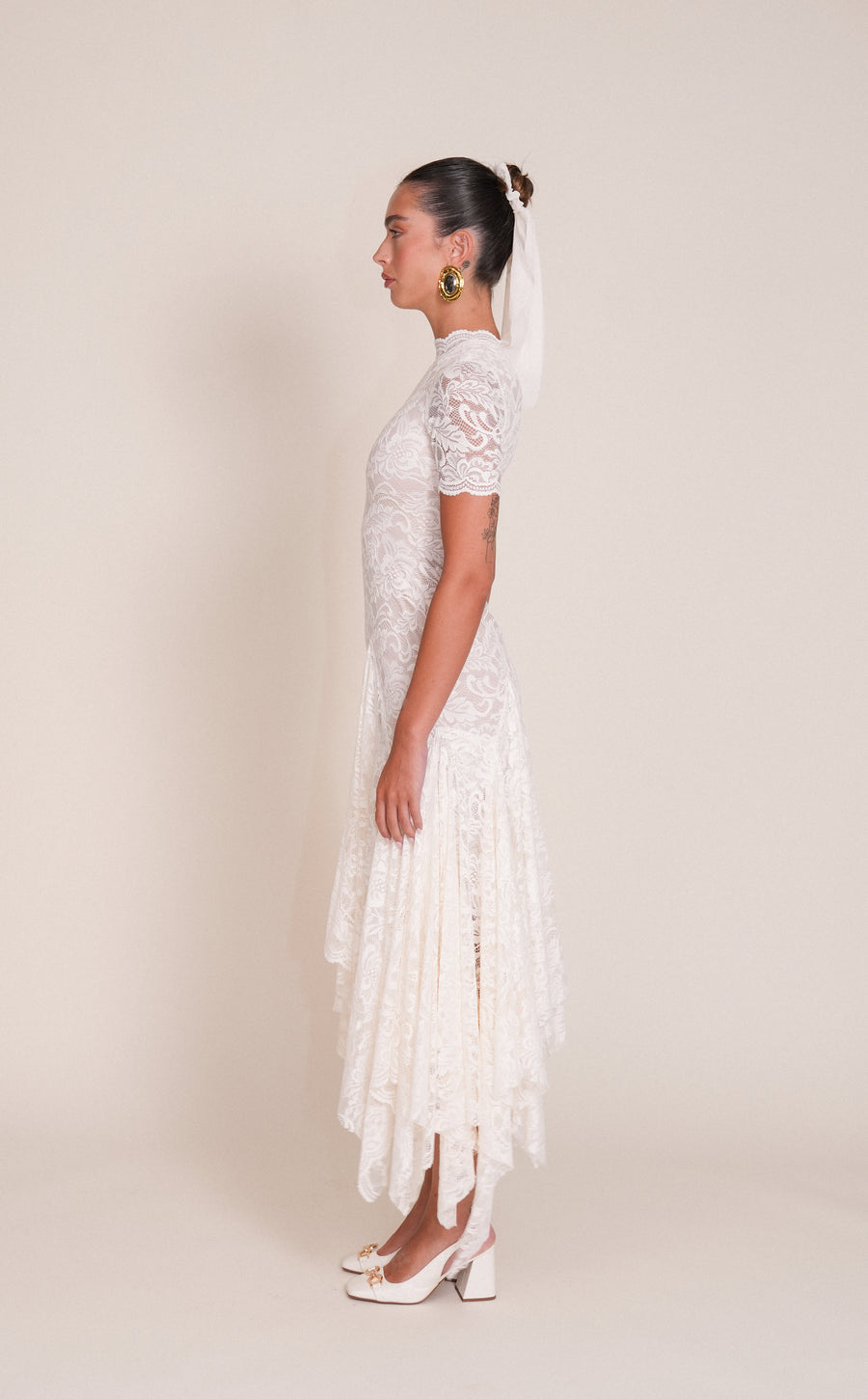 BIANCO lace dress