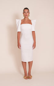 BLANC robe midi 