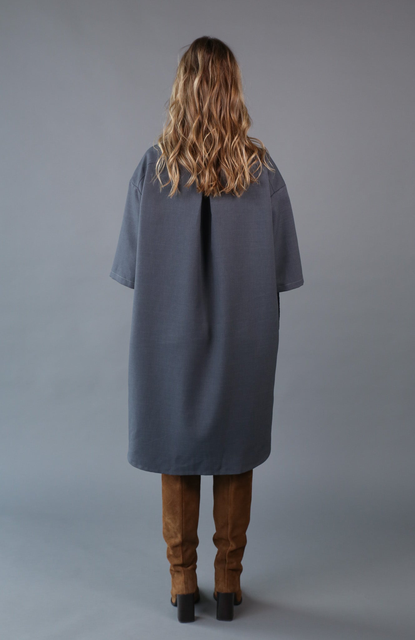 ANNE shirt dress