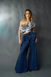 HAILY pantalon noeud jeans