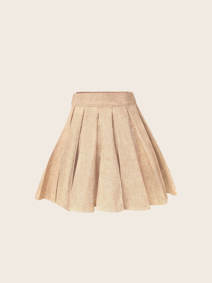 ORDOS pleated mini skirt