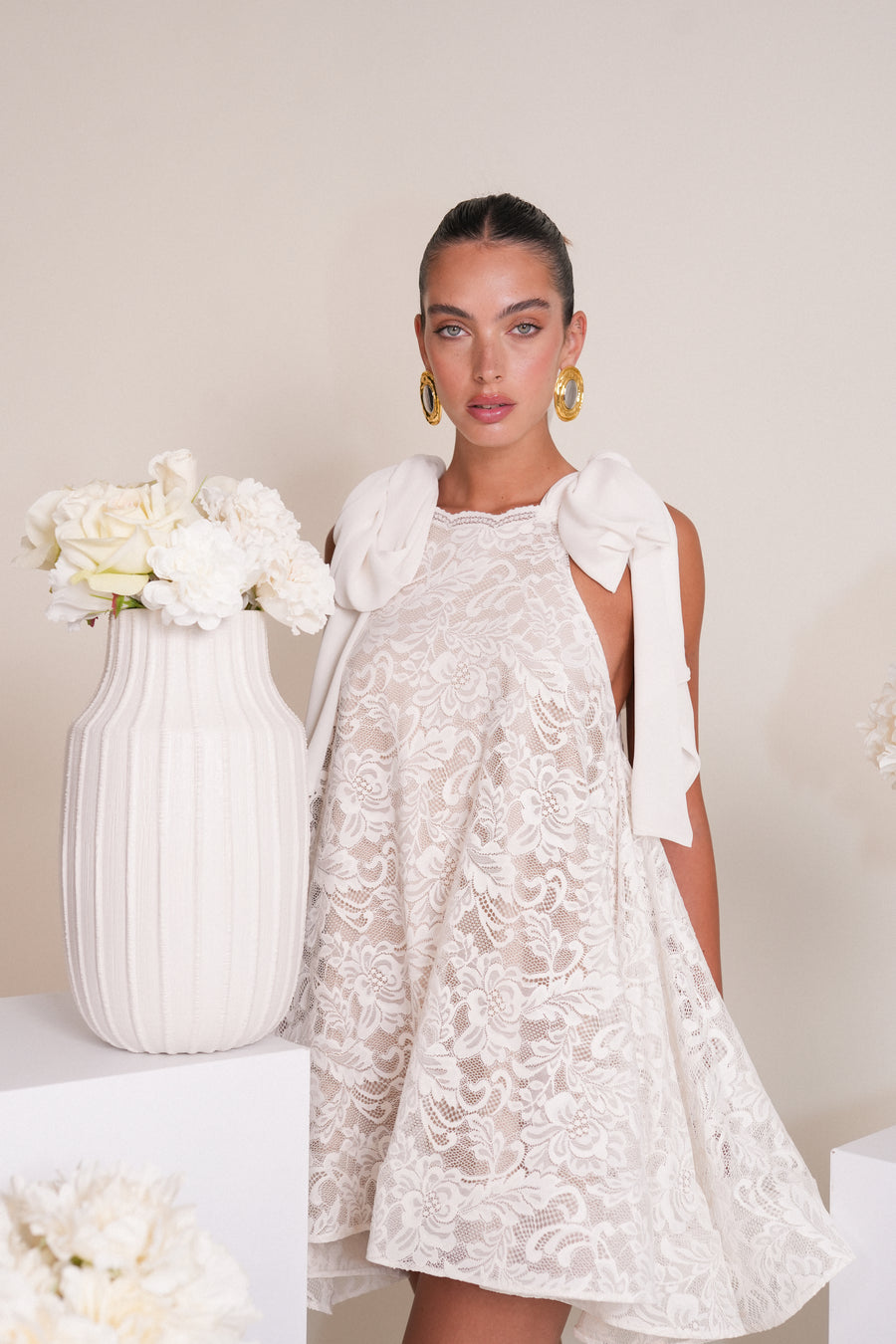 MOROTI Trapeze dress Allon Paris MOROTI Trapeze dress Allon Paris